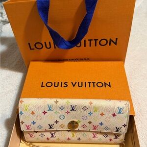 Louis Vuitton Murakami Sarah Wallet GIFT SET